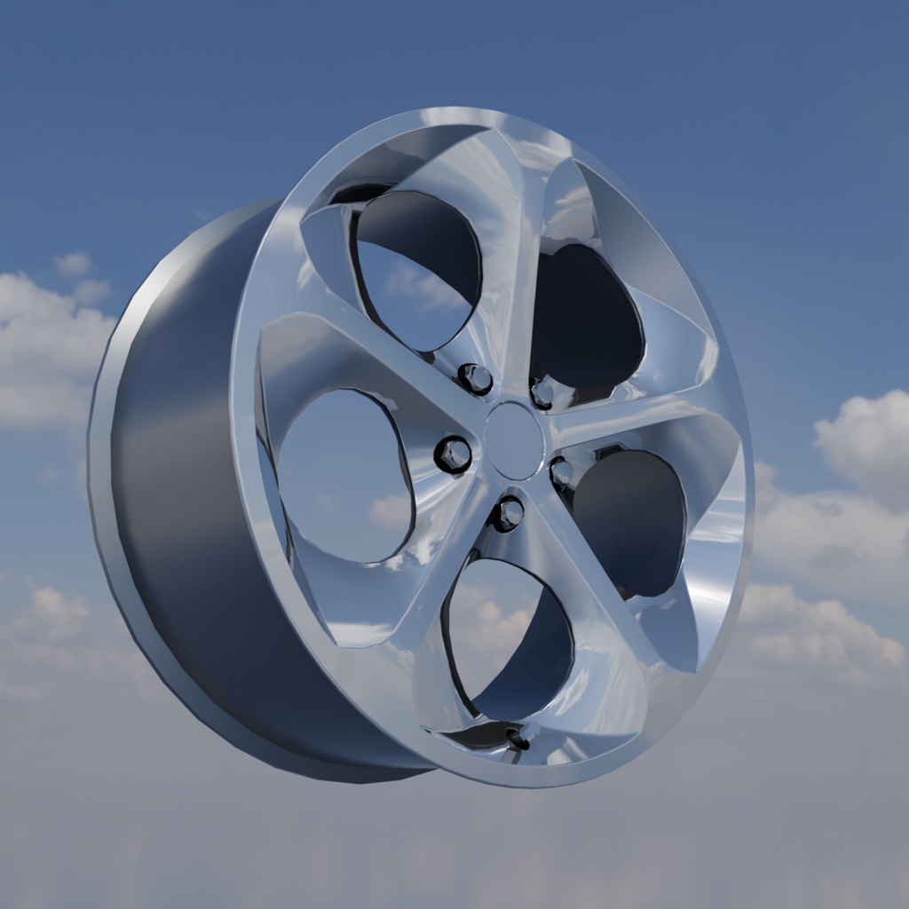 【3Dモデル】大径ホイール imf-PTM