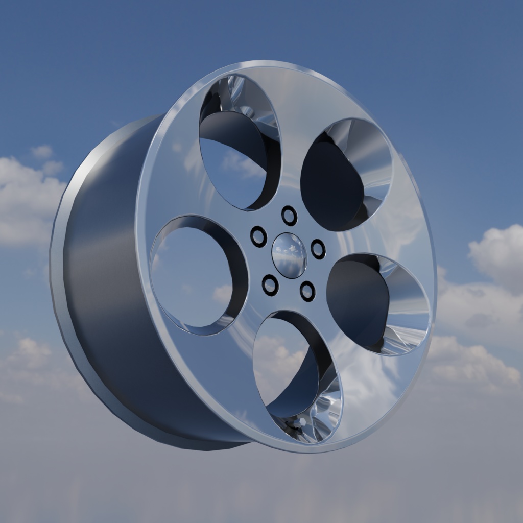 【3Dモデル】大径ホイール imf-DB4