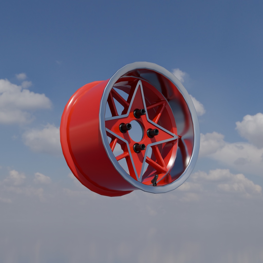 【3Dモデル】小径ホイール imf-VM137