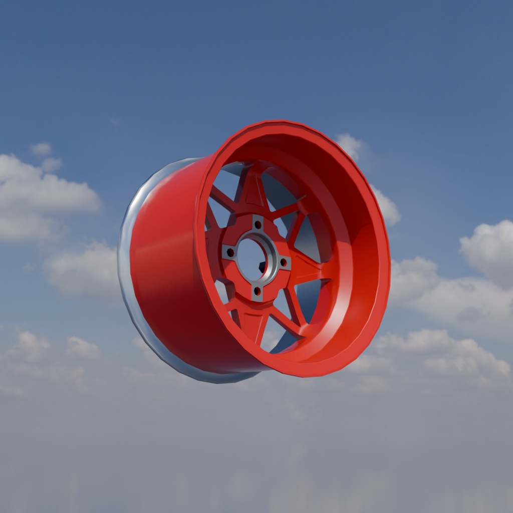 【3Dモデル】小径ホイール imf-VM137