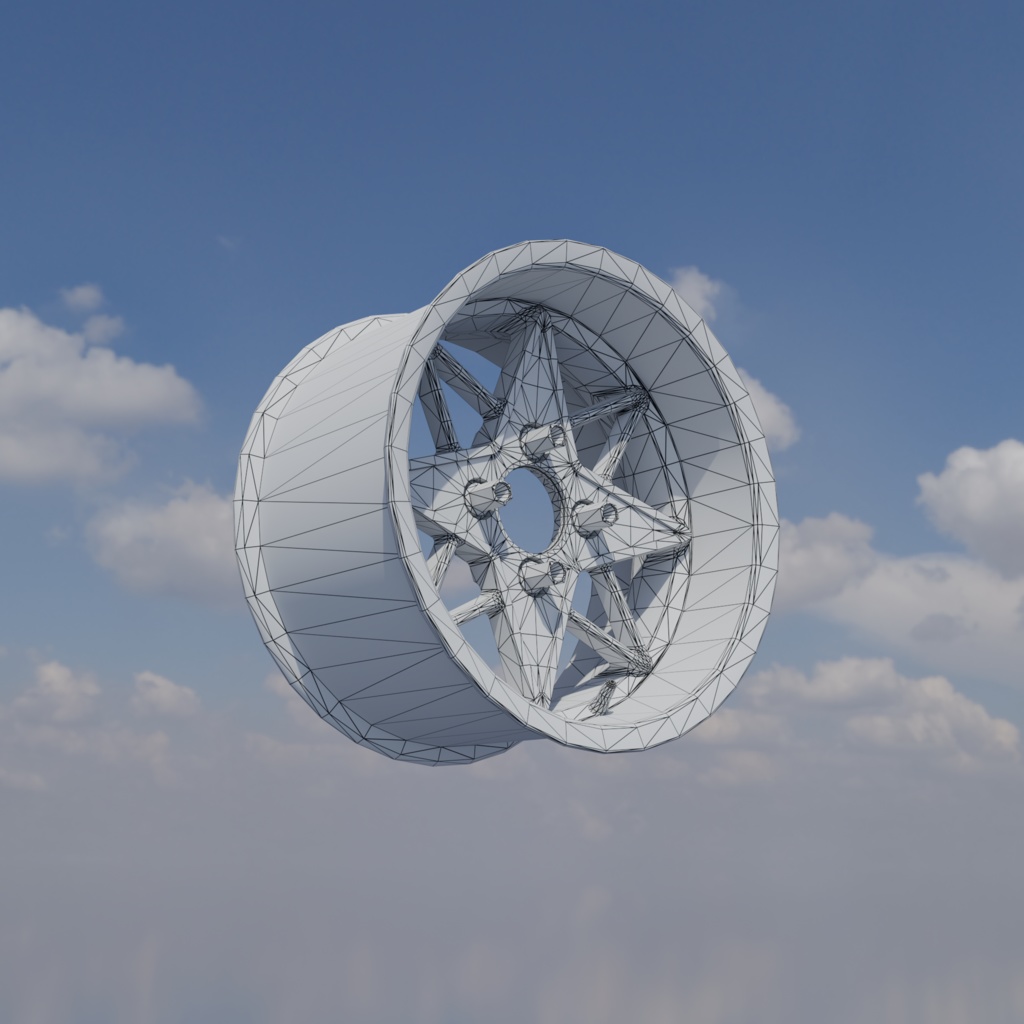 【3Dモデル】小径ホイール imf-VM137