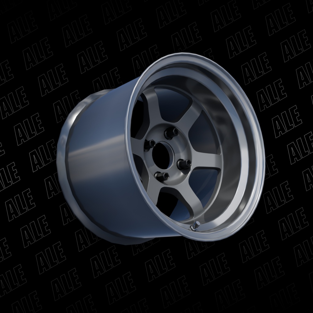 【3Dモデル】軽量ホイール imf-ALE
