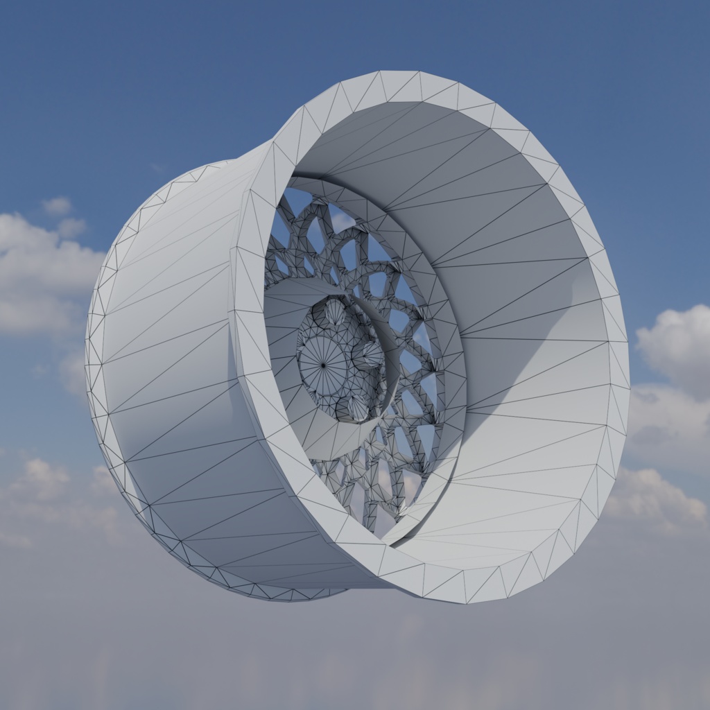 【3Dモデル】アルミホイール imf-WT10