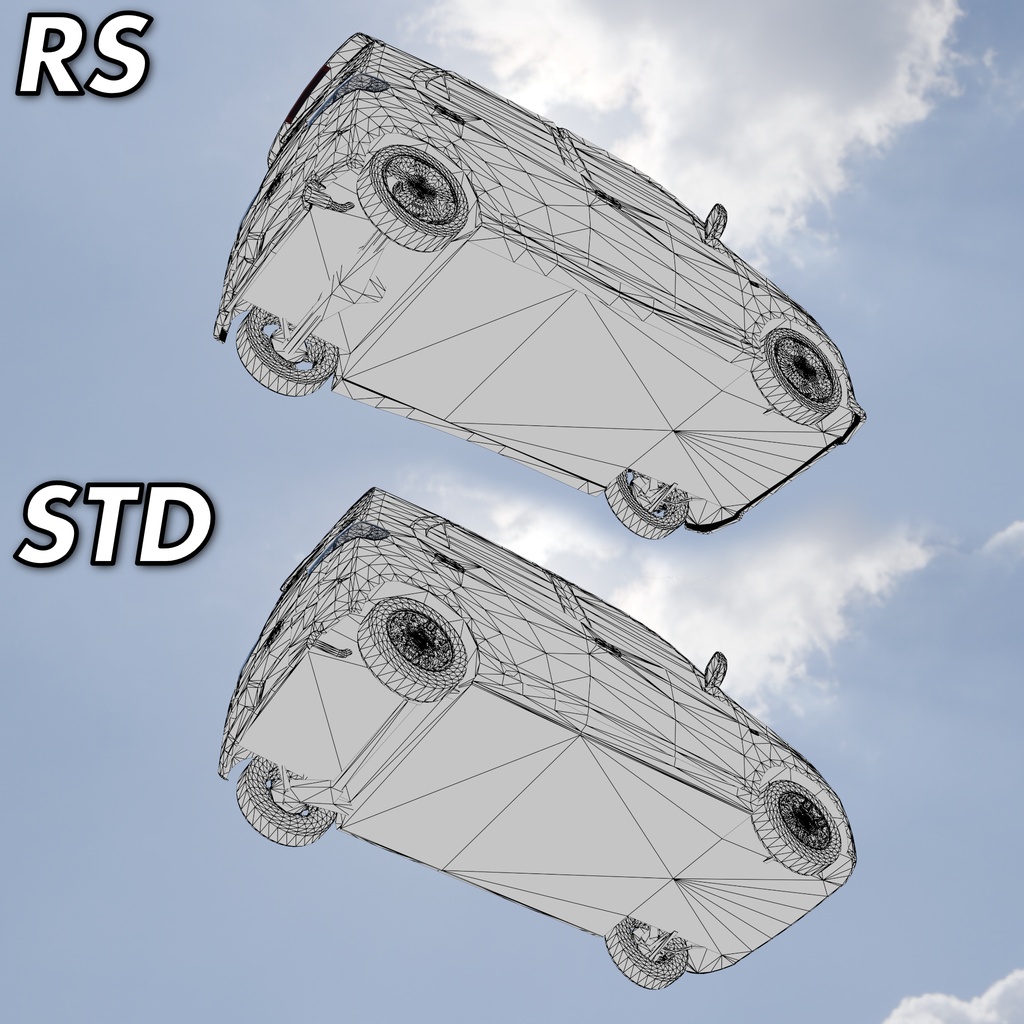 【3Dモデル】軽自動車モデル imfc-D950