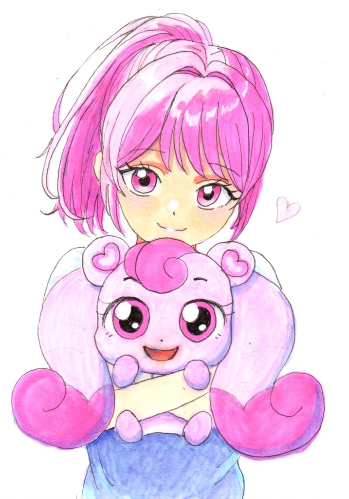 超美品!精密複製画 ハチュピン amd ローミー キャッチティニピン ファンアート 手描きイラスト コピック