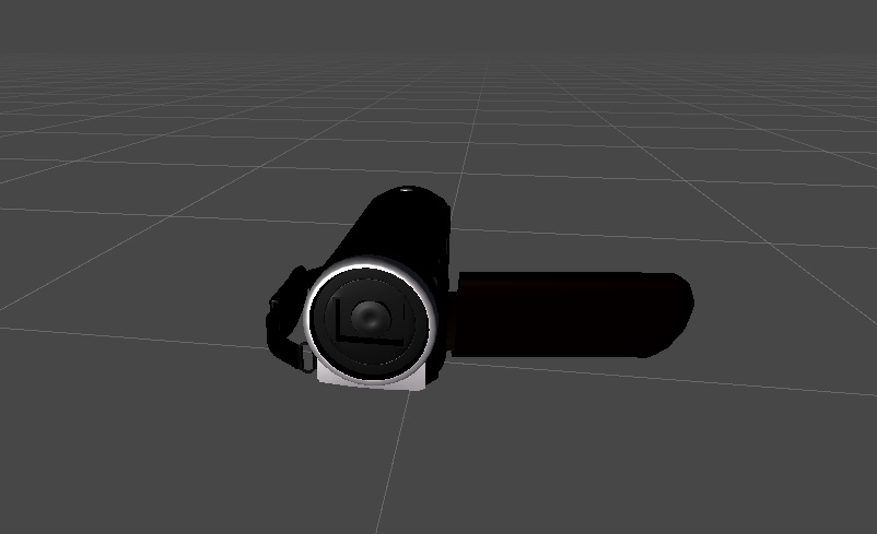 3Dモデル　ハンディカム