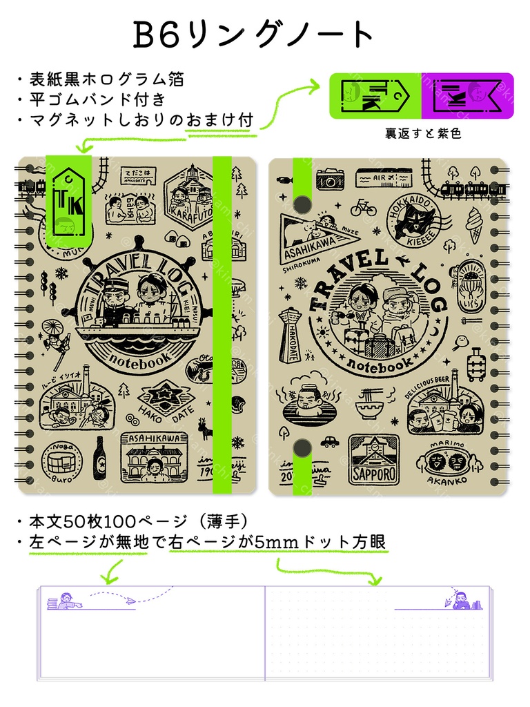 ミニリングノート