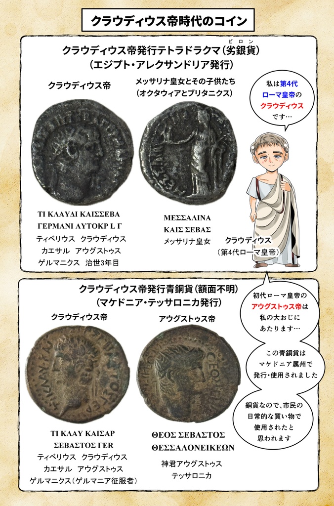 古代ローマコインの世界へようこそ ─古代ローマコインの紹介とローマ皇帝たちの歴史─ 第4版