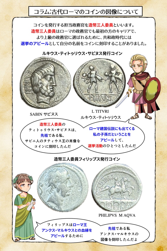 古代ローマコインの世界へようこそ ─古代ローマコインの紹介とローマ皇帝たちの歴史─ 第4版