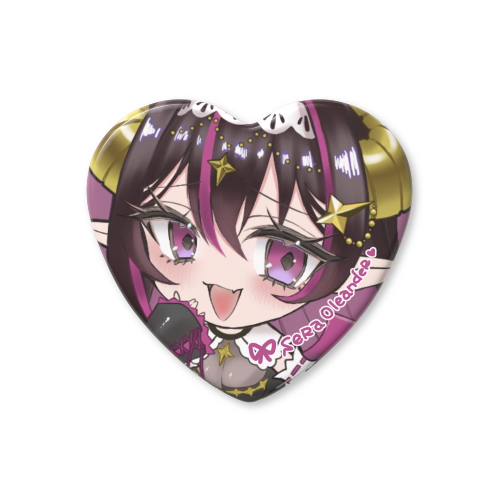 死は救済♰せら♡缶バッジ