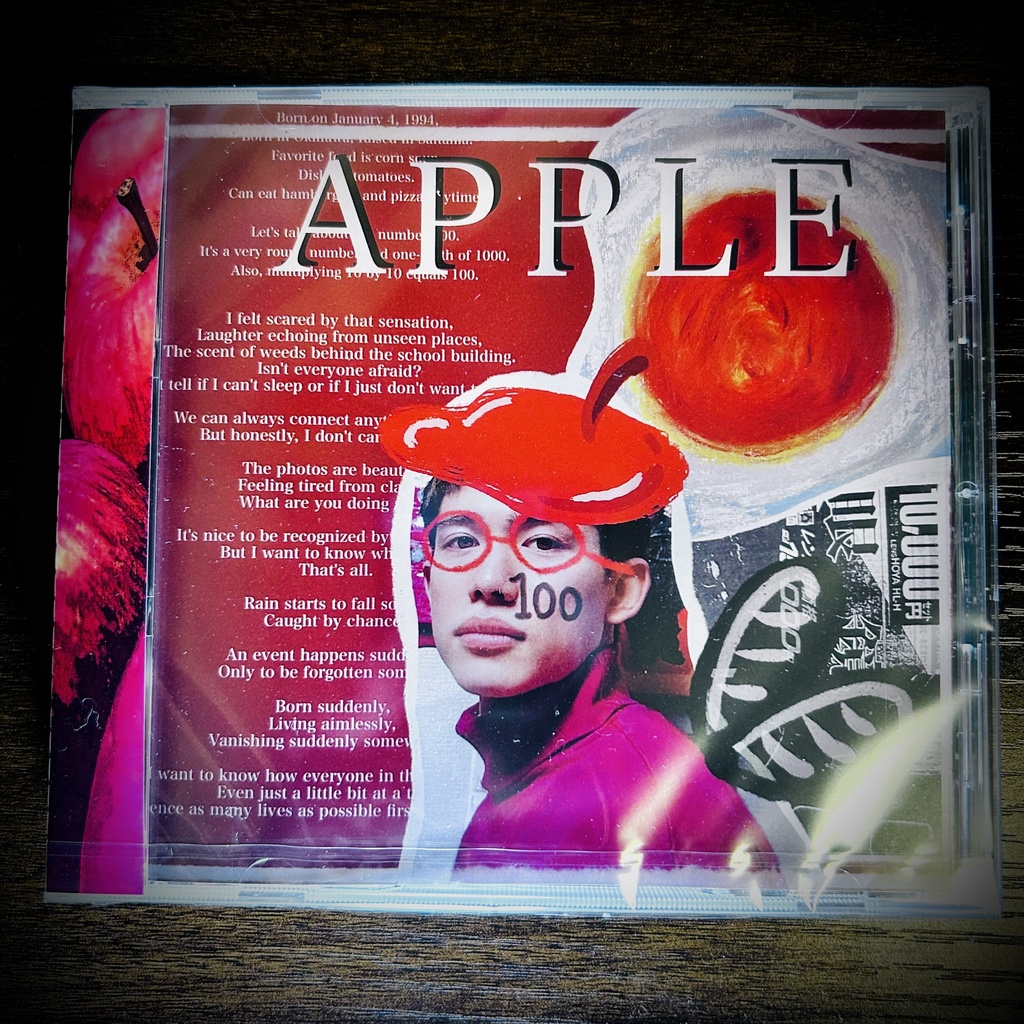 Apple 百名ヒロキ1stEP 1枚or3枚　ステッカー付き