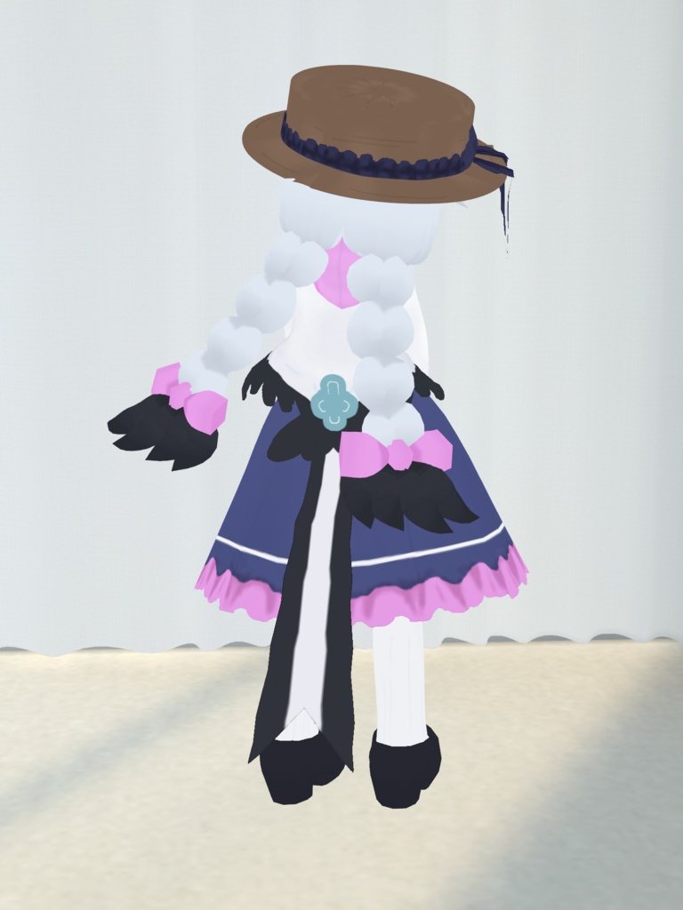 オリジナル3Dモデル ミノちゃん【Vroidファイル版】