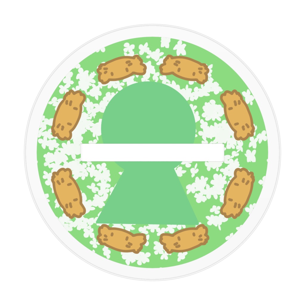 喜びのはにわアクリルフィギュア