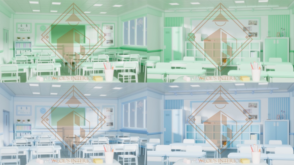 Dreamy Pastel Classroom(ドリーミー・パステル・クラスルーム)