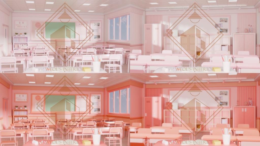 Dreamy Pastel Classroom(ドリーミー・パステル・クラスルーム)