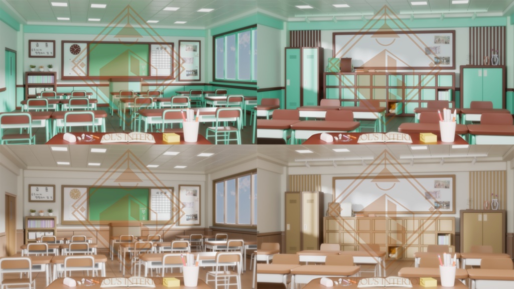 Dreamy Pastel Classroom(ドリーミー・パステル・クラスルーム)