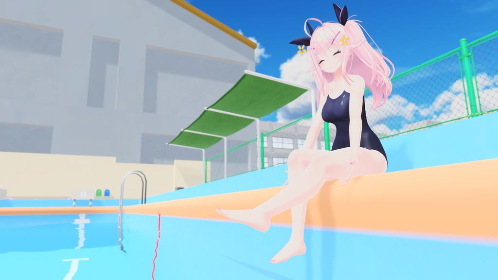 『イヨちゃん』『ここあちゃん』用スクール水着