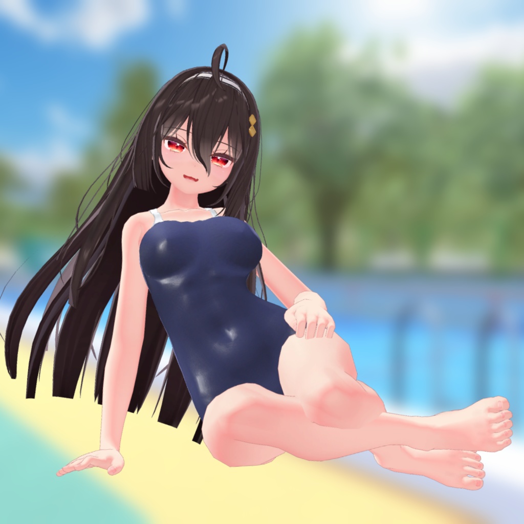 『イヨちゃん』『ここあちゃん』用スクール水着