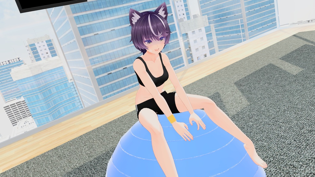 『ニャスカちゃん』用スポーツウェア!