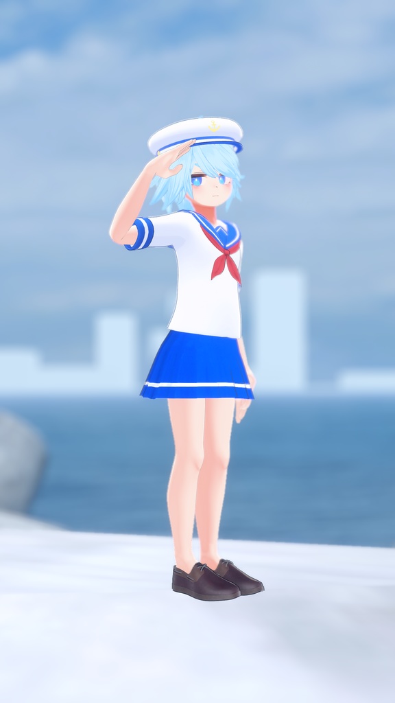 ウラモくん用 マリンセーラー