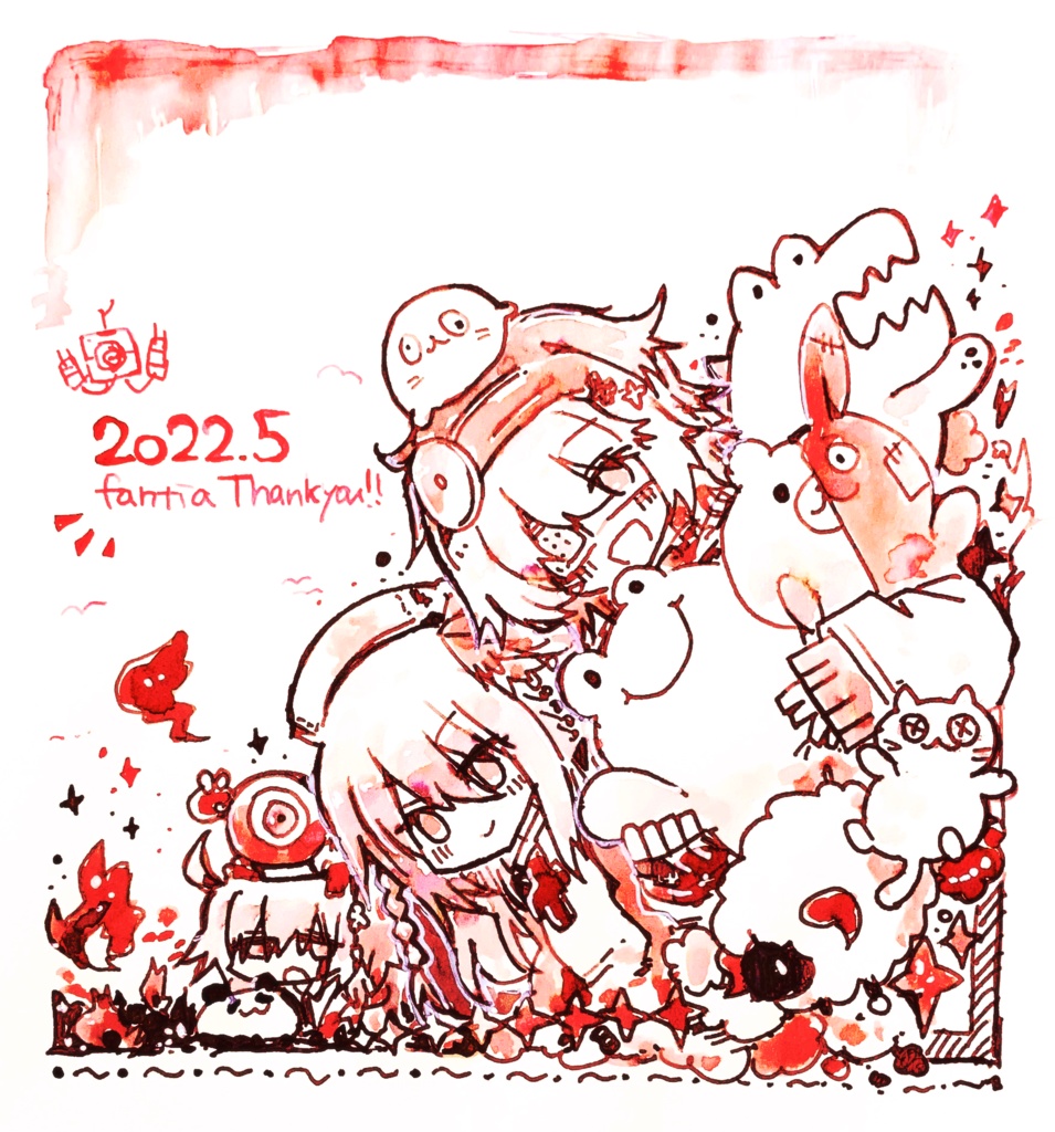 【ミマモロール】20207-2403 御礼限定イラスト集