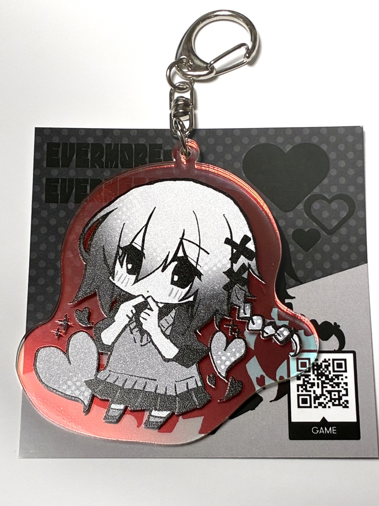 【えばもめ】後輩くん　オーロラアクリルキーホルダー【公式】