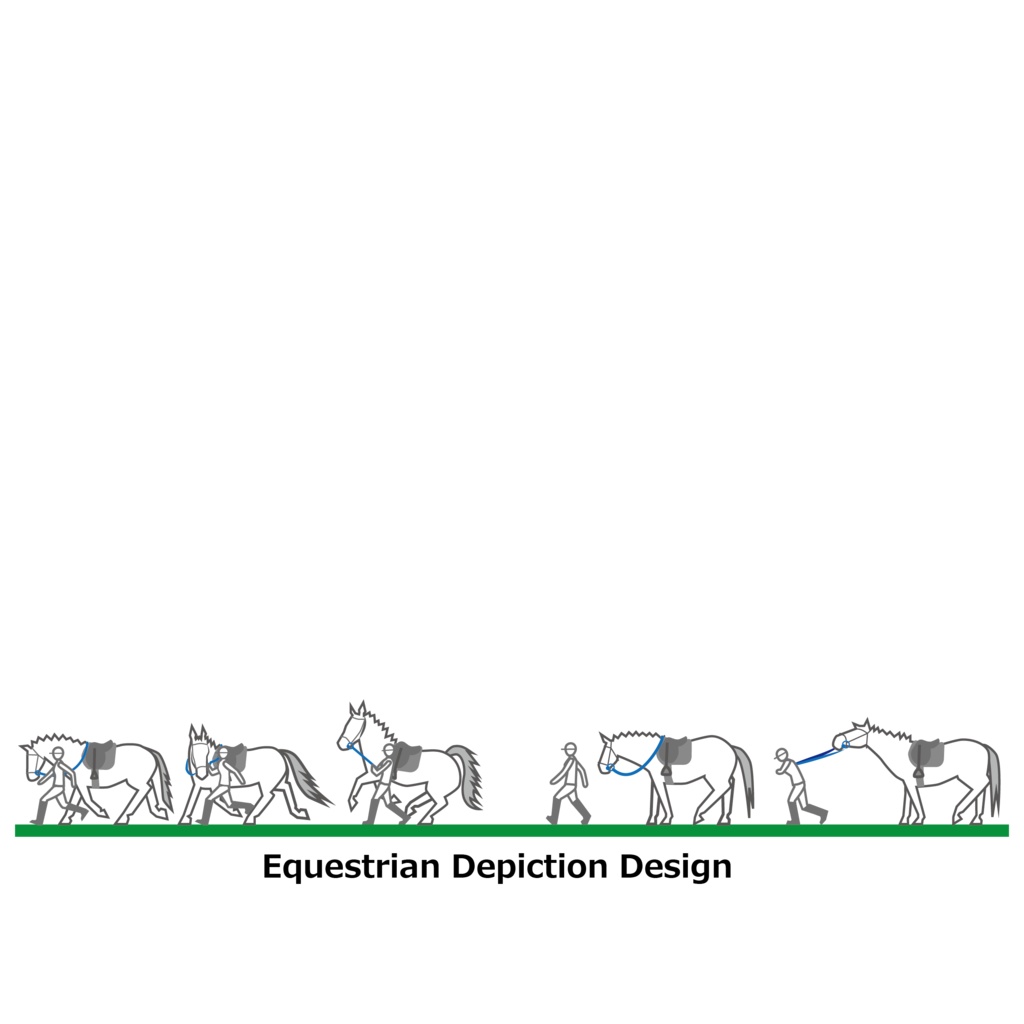 EDD ロゴ 人馬行脚5景