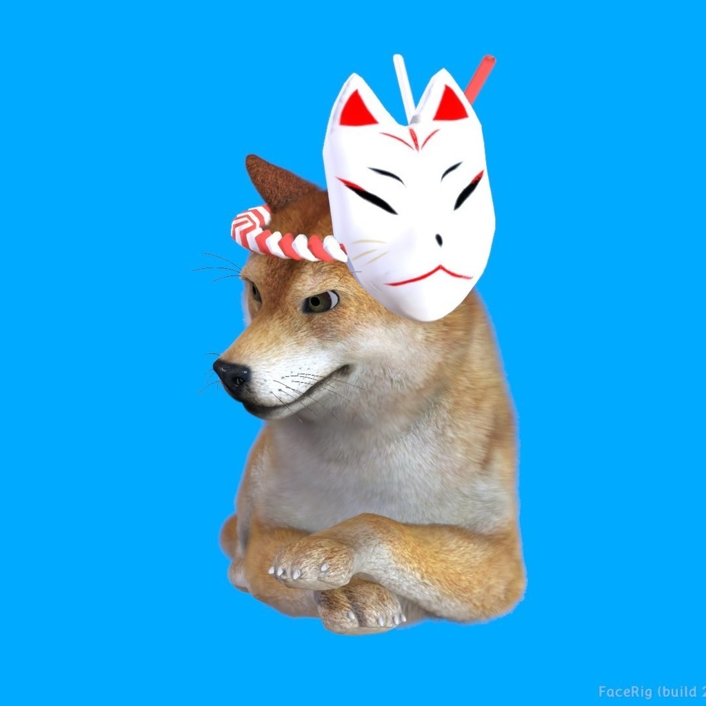 FaceRig用小道具(props)夏の冒険セット