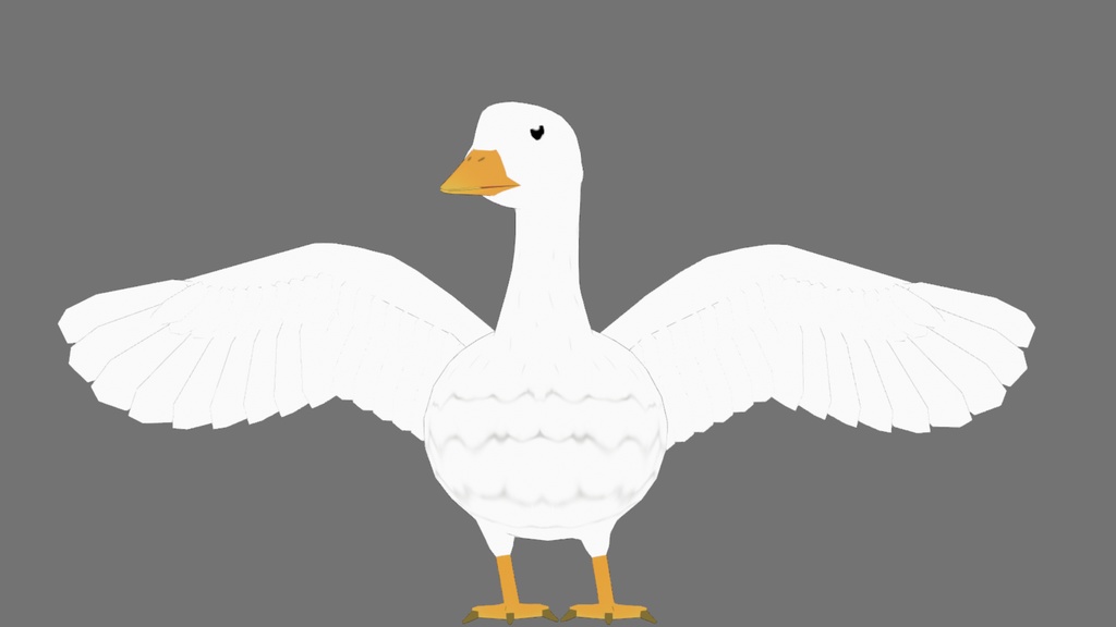 「アヒル(Duck)」オリジナル3Dアバター