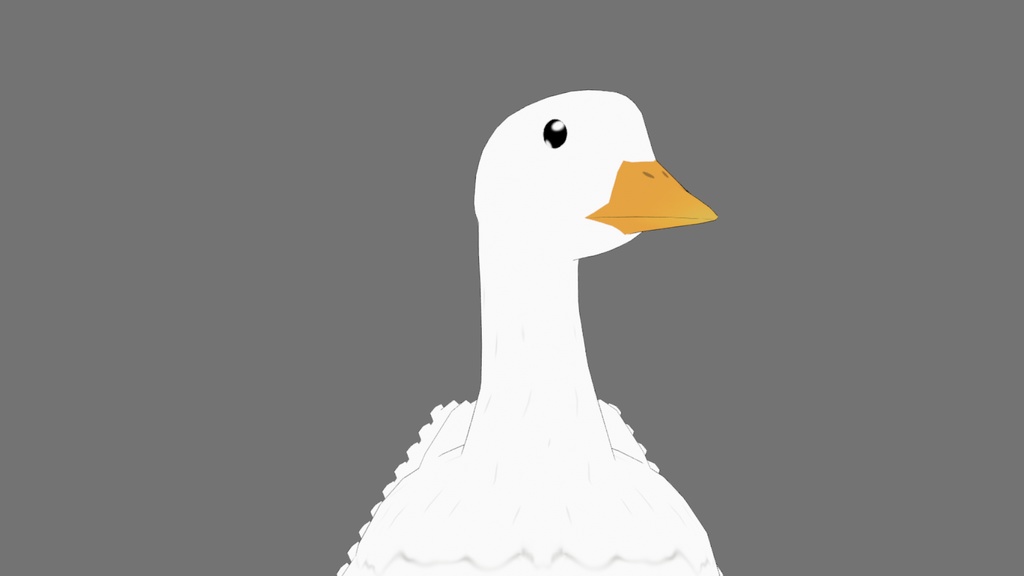 「アヒル(Duck)」オリジナル3Dアバター