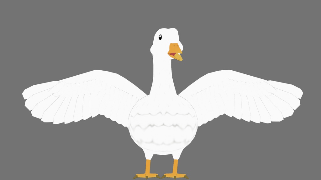 「アヒル(Duck)」オリジナル3Dアバター
