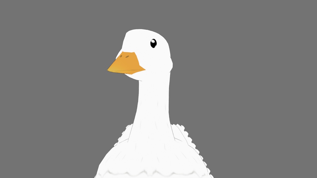 「アヒル(Duck)」オリジナル3Dアバター