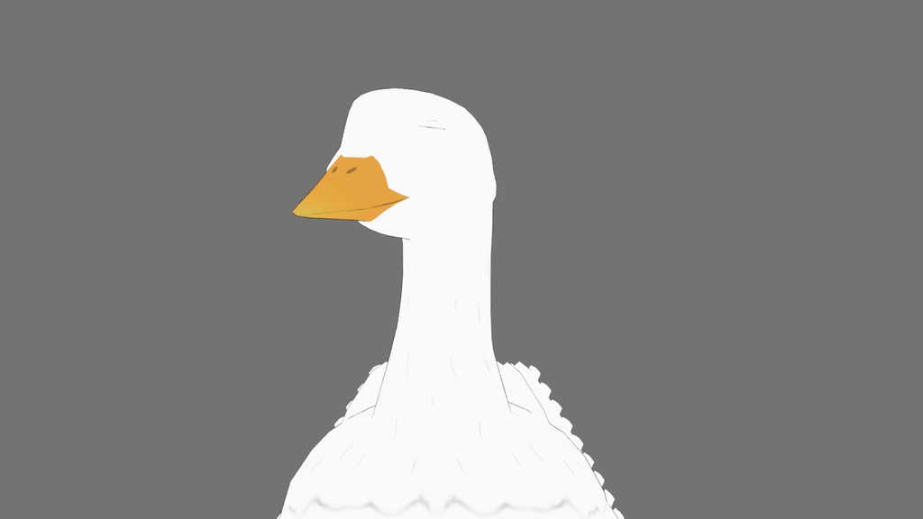 「アヒル(Duck)」オリジナル3Dアバター