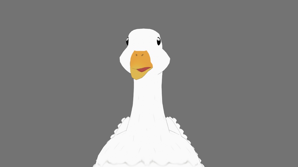 「アヒル(Duck)」オリジナル3Dアバター