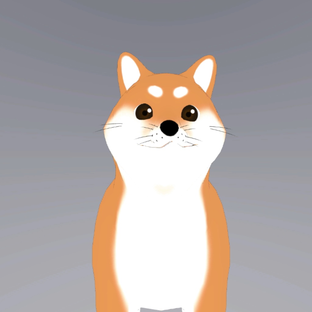 「柴犬"Shiba-inu"」オリジナル3Dアバター