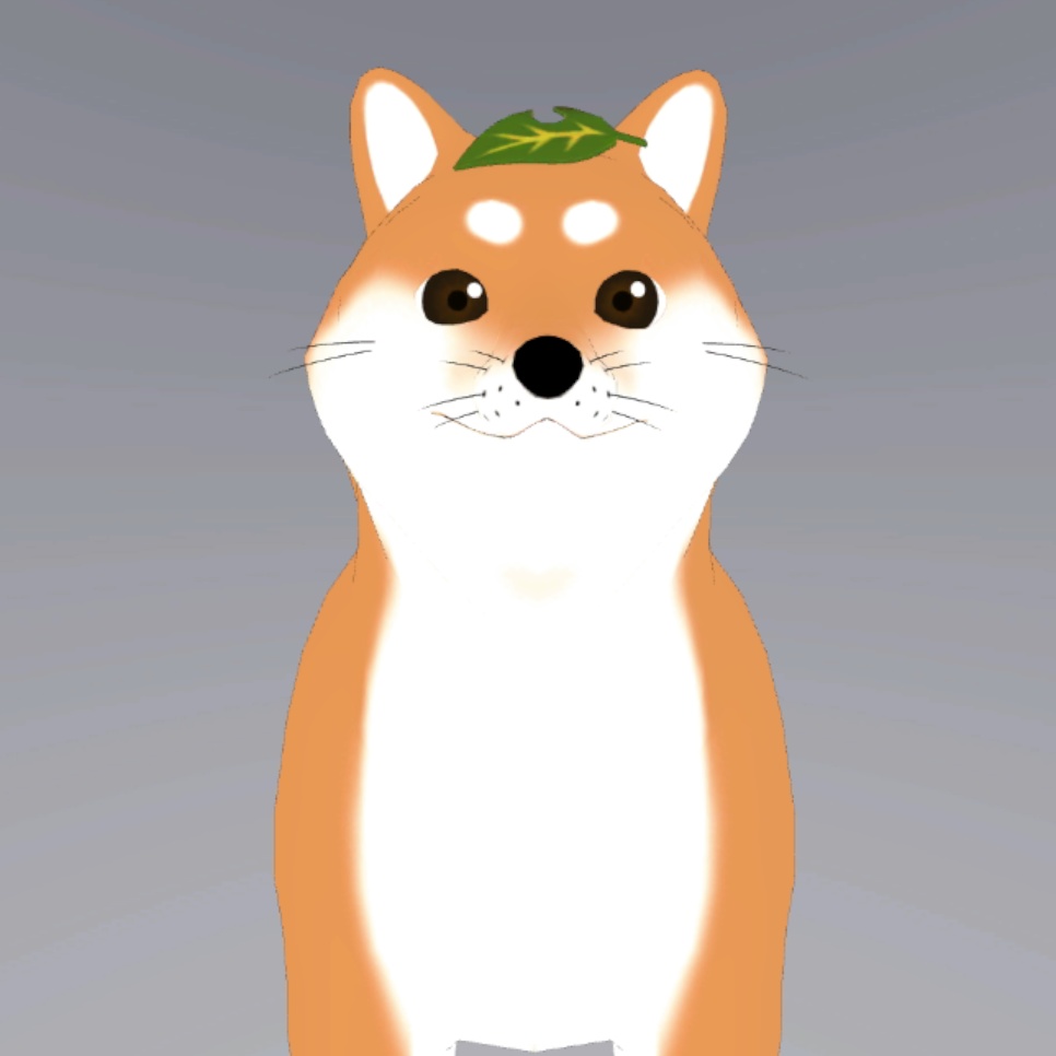「柴犬"Shiba-inu"」オリジナル3Dアバター