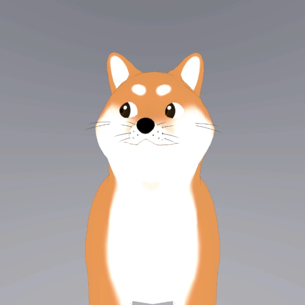 「柴犬"Shiba-inu"」オリジナル3Dアバター
