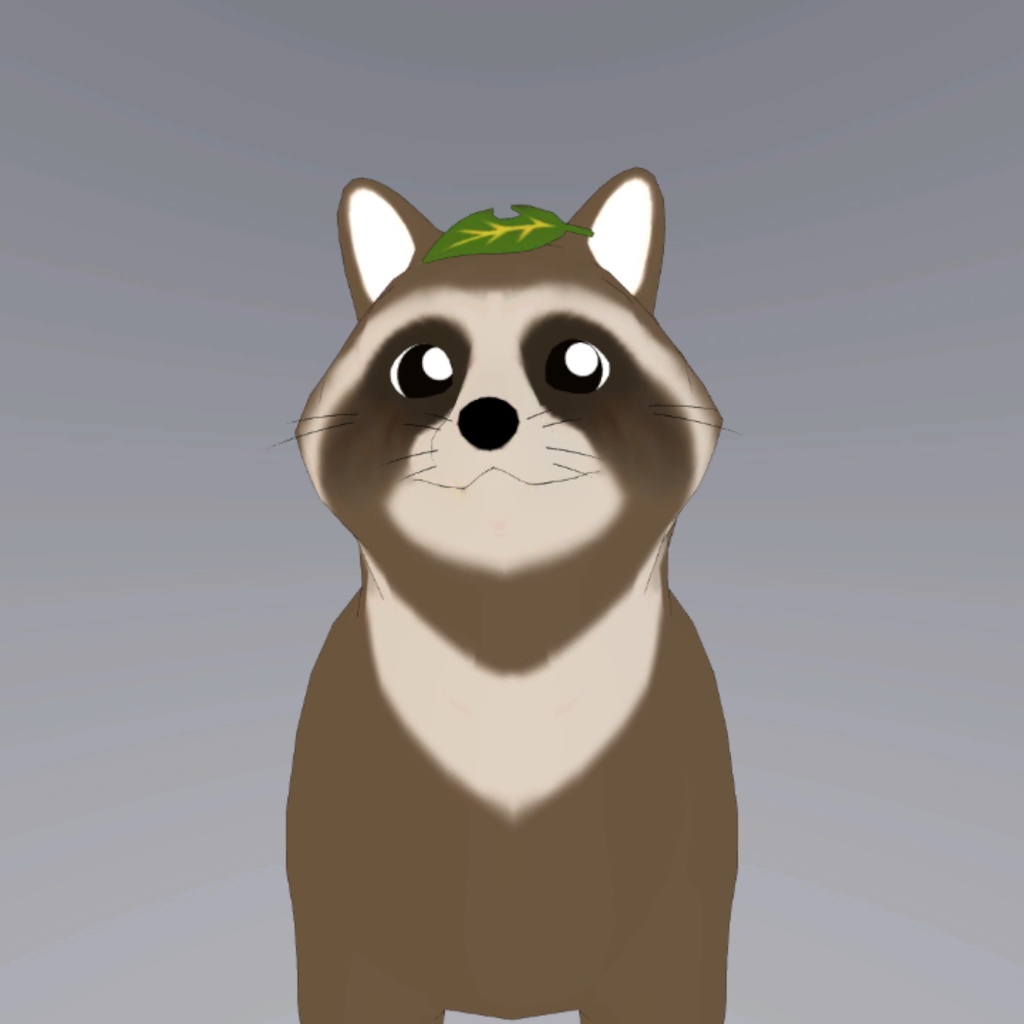 「たぬき"Racoon dog"」オリジナル3Dアバター
