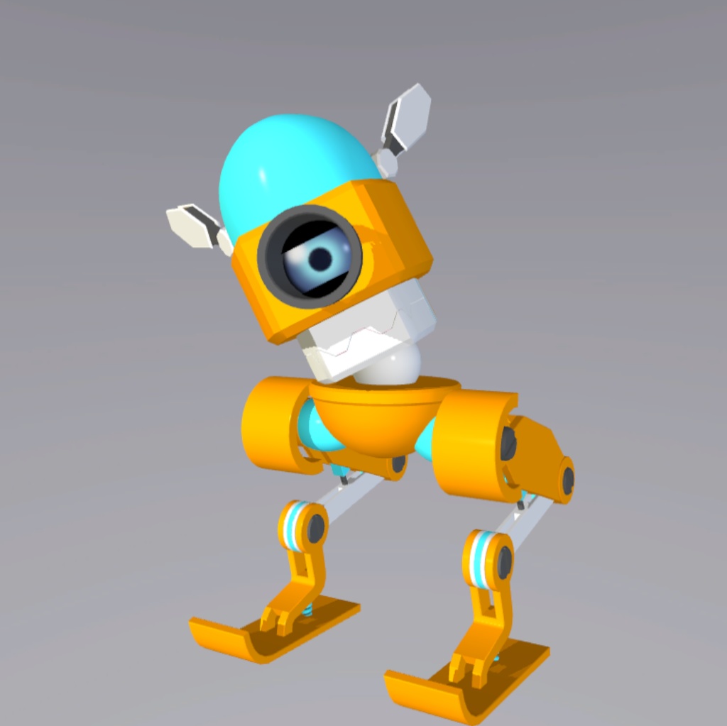 BWRS Mecha 3D avatar for Animaze