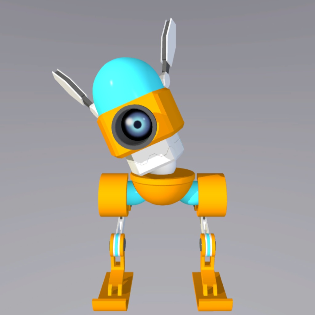 BWRS Mecha 3D avatar for Animaze