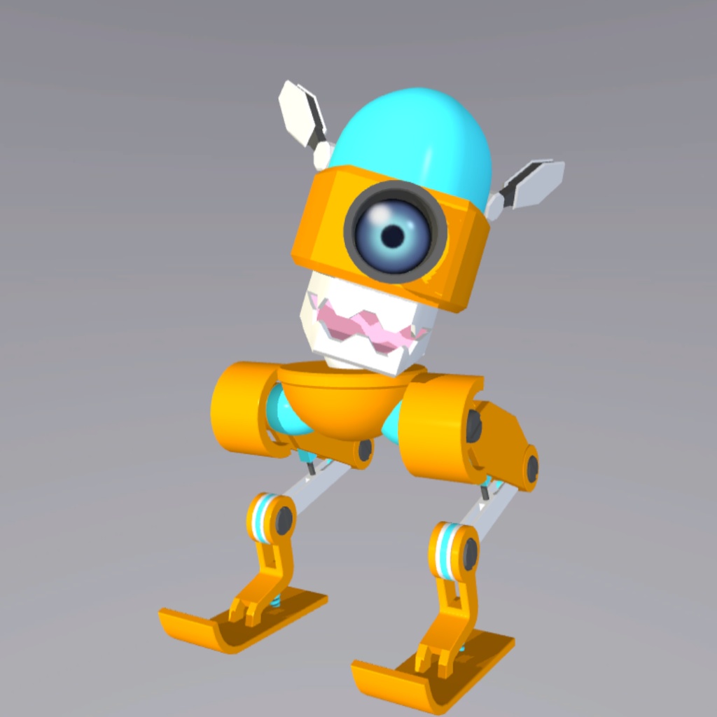 BWRS Mecha 3D avatar for Animaze