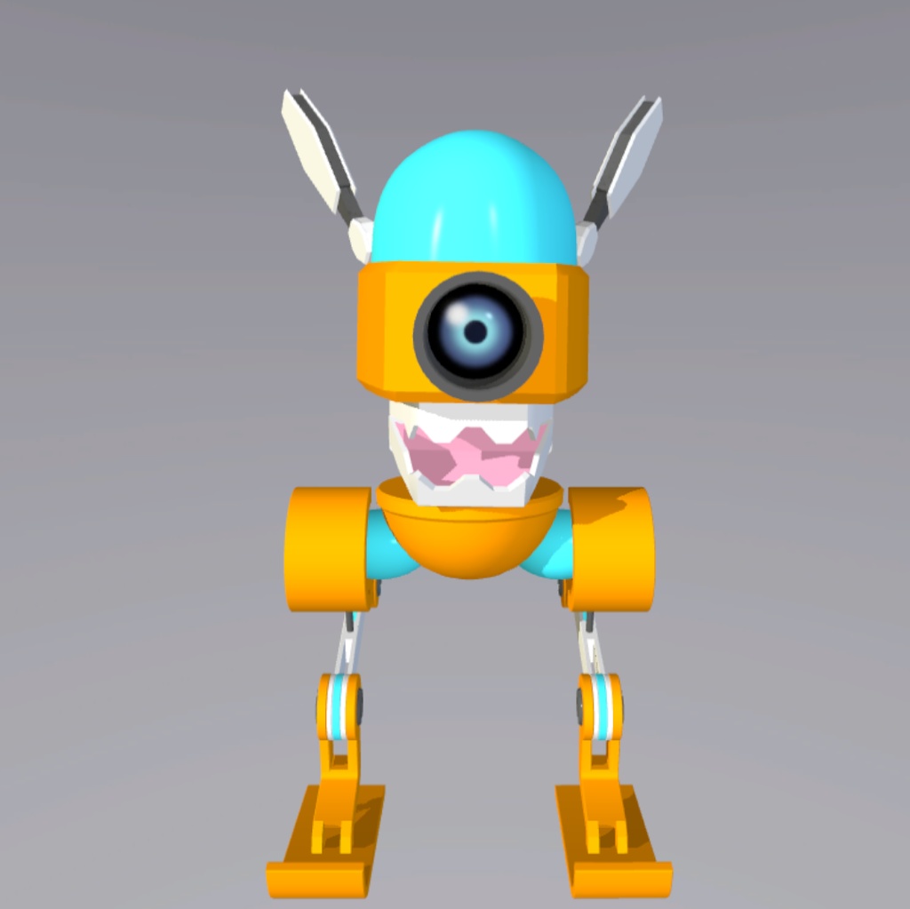 BWRS Mecha 3D avatar for Animaze