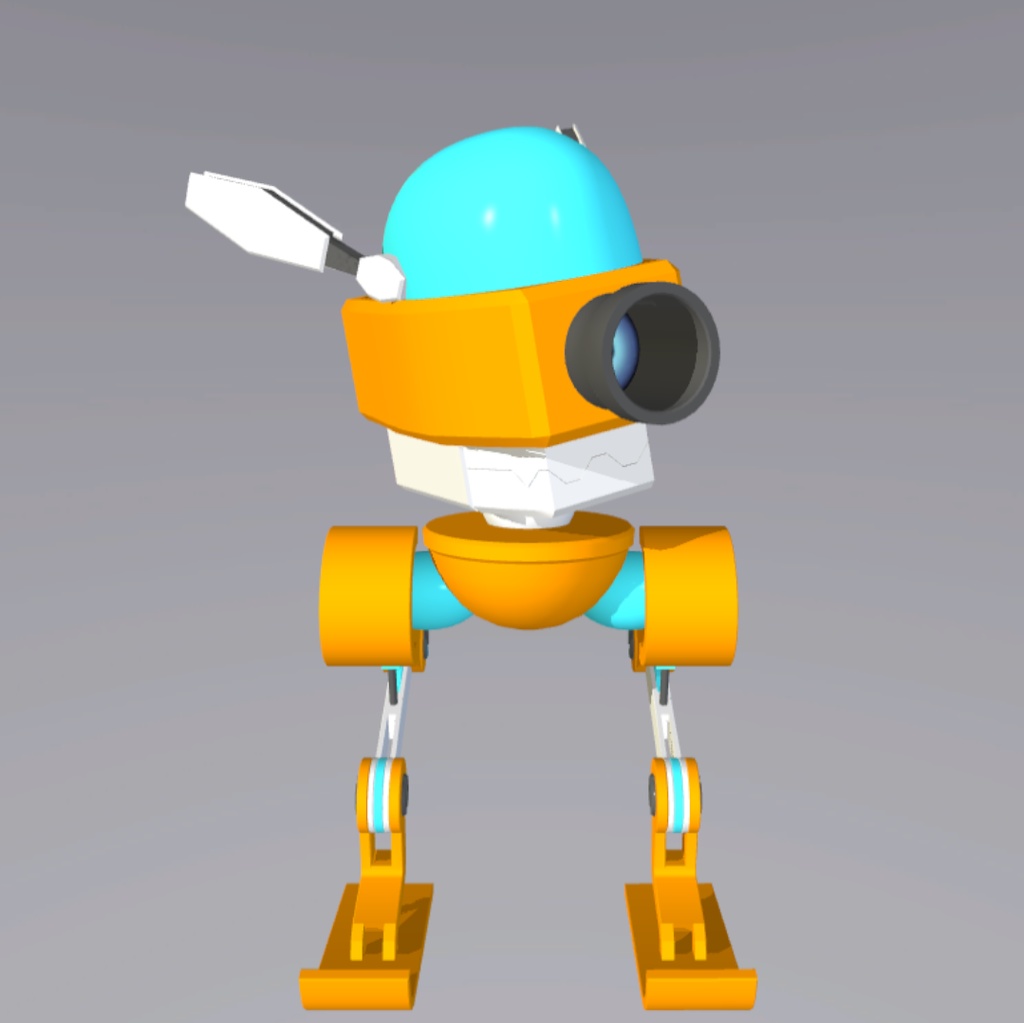 BWRS Mecha 3D avatar for Animaze