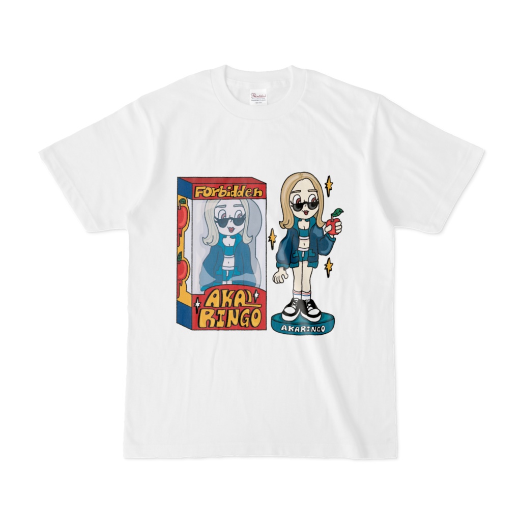 懐かしの赤林檎Tシャツ