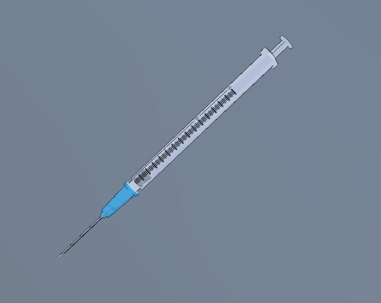 [VRChat想定] 注射器