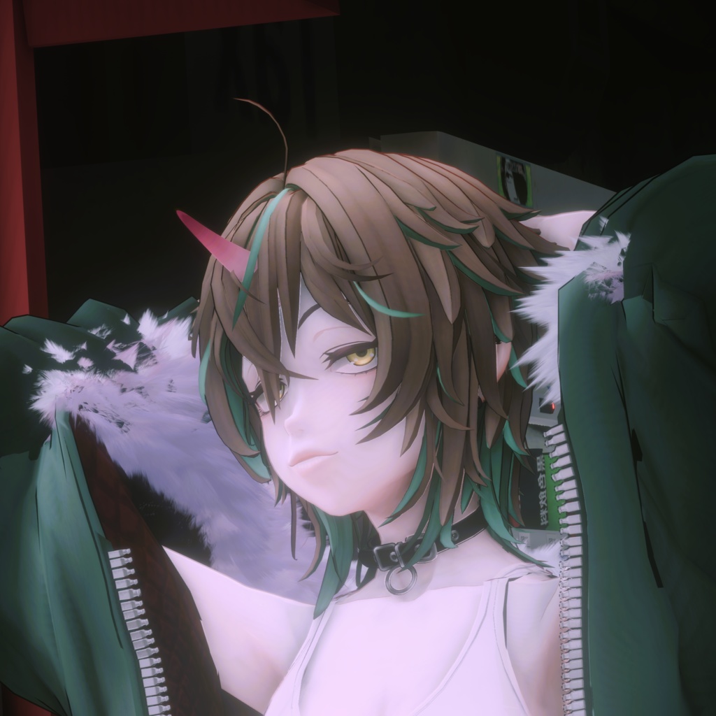 【汎用】鬼のツノ 【VRChat想定】