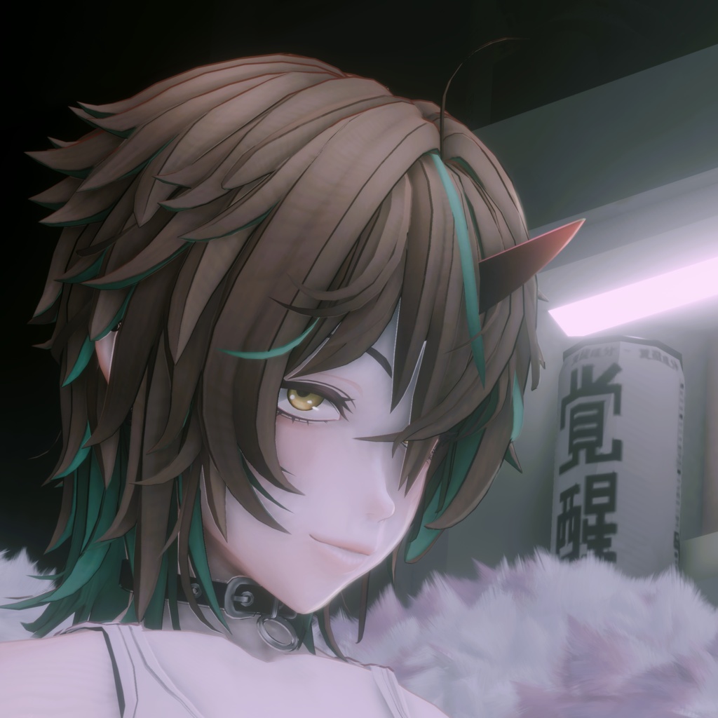 【汎用】鬼のツノ 【VRChat想定】