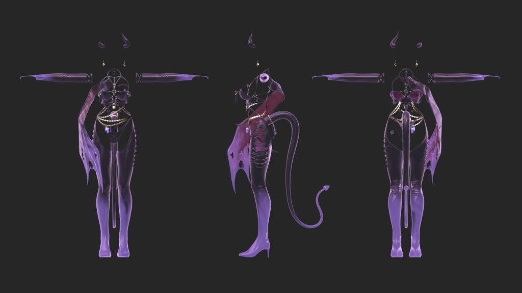 【3アバター対応😈】でびるもーど!【期間限定セール中💜】