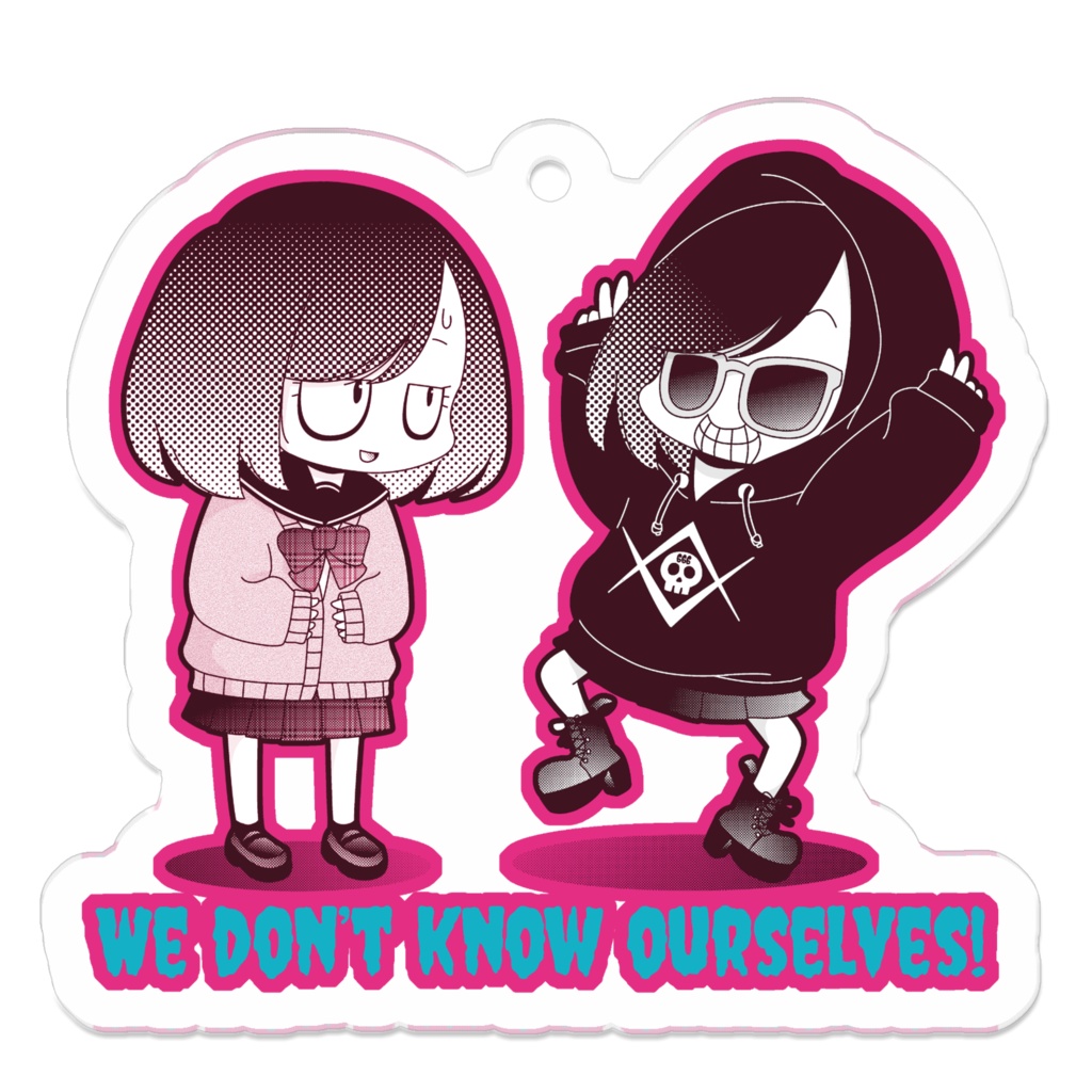 アクリルキーホルダー１ Acrylic keychain