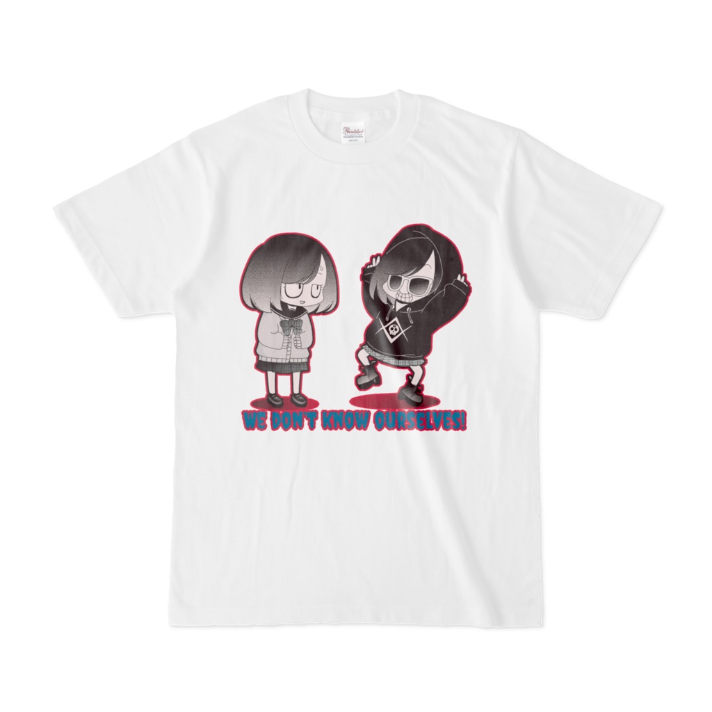 闇子ちゃん白Tシャツ2